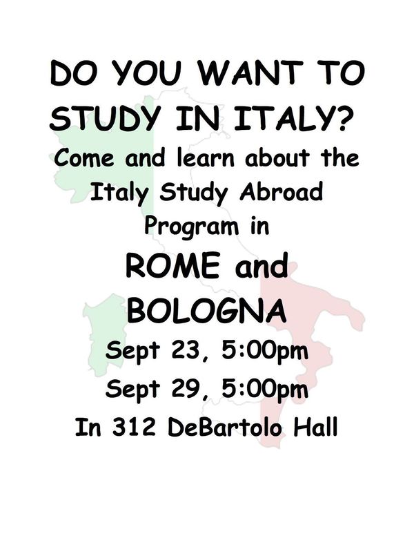 Italy Study Abroad