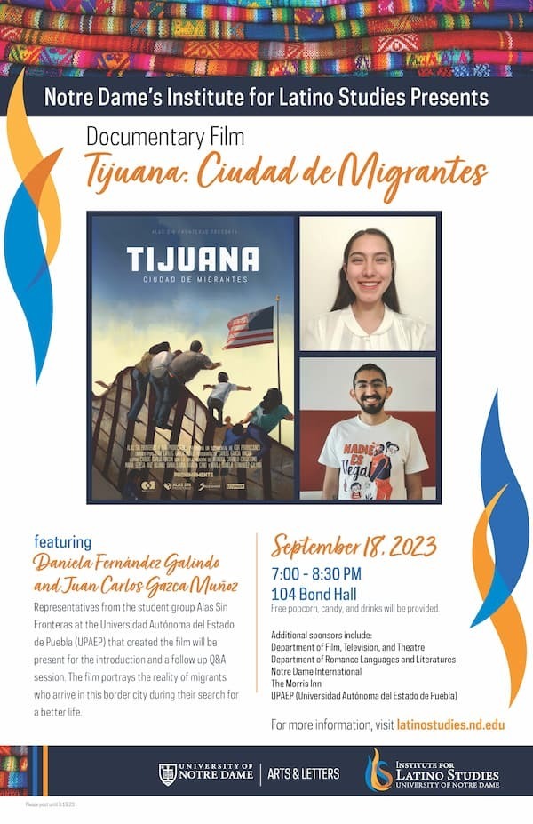Tijuana Documentary 091823 Final Poster Tatiana Botero 1