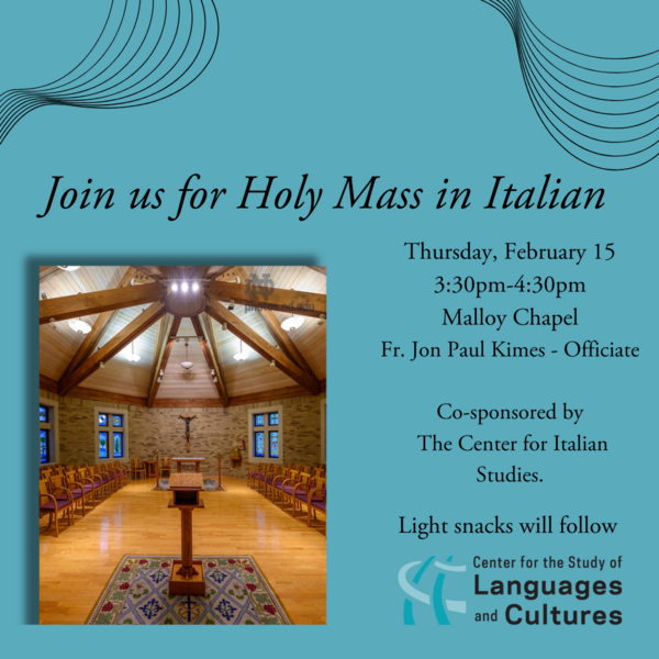 Holy Mass In Italian